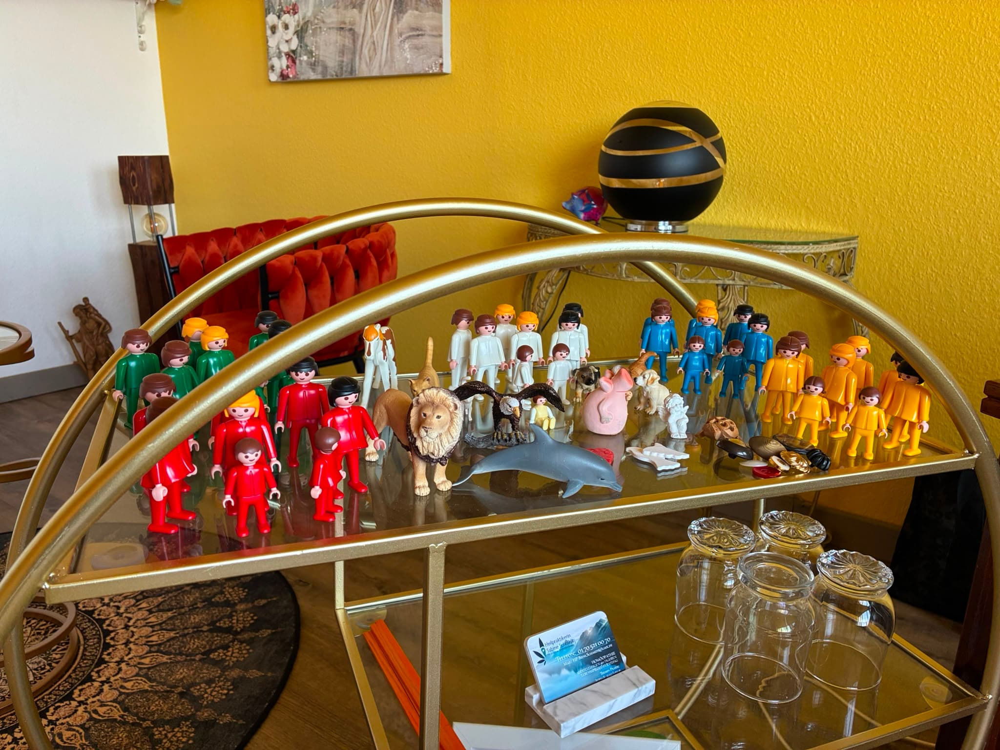 Aufstellungen mit Figuren