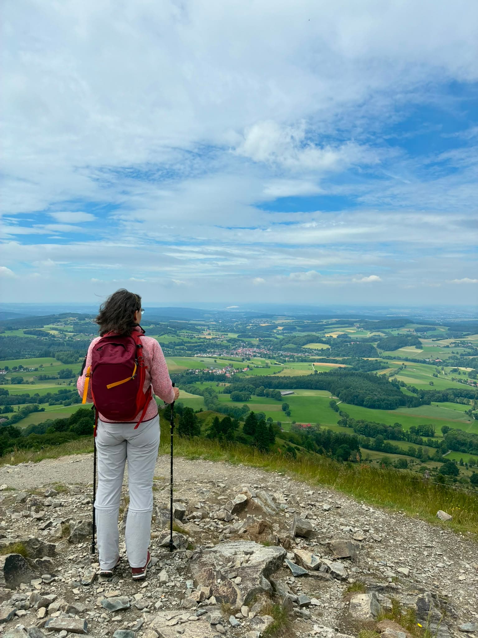Sabine Schmidt in der Natur