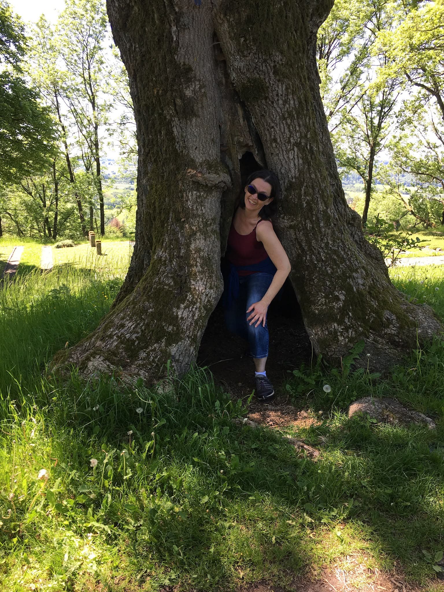 Sabine Schmidt in der Natur